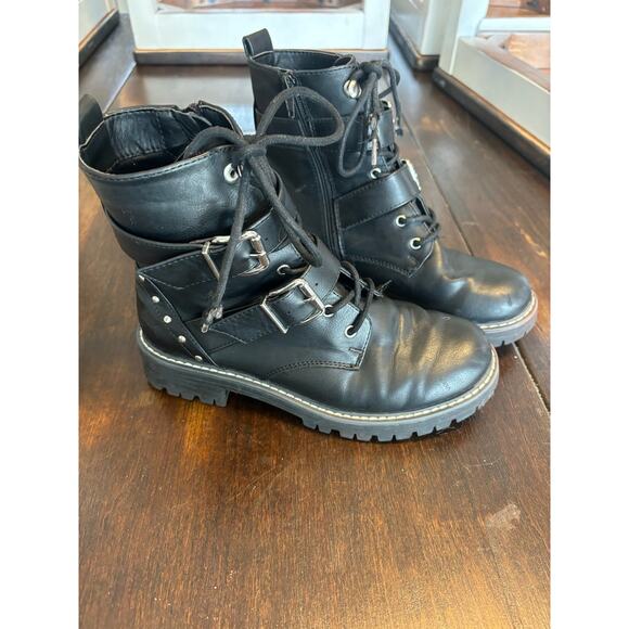 So Finley Combat Boots‎ - Picture 3 of 5